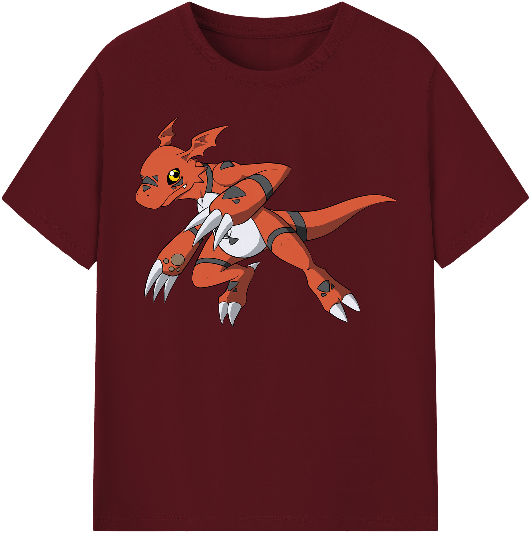 （画像用） Digimon デジタルモンスター/デジモン 綿100％半袖Tシャツ（フロントプリント）